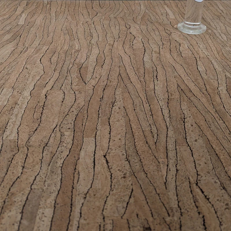 CORKFLEX "Dunes" Corkoleum "Fig" Cork Flooring On a Roll