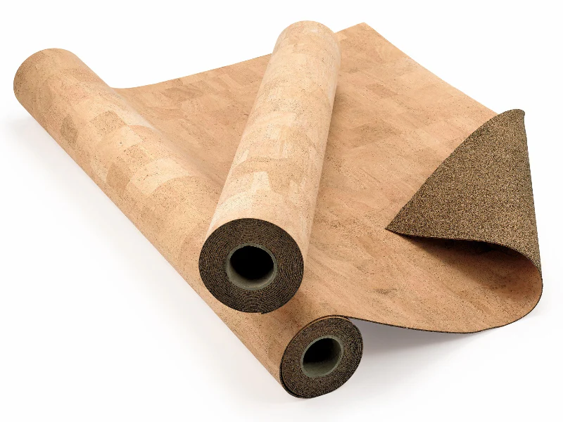 CORKFLEX "Sand" Corkoleum "Gravel" Cork Flooring On a Roll - Image 5