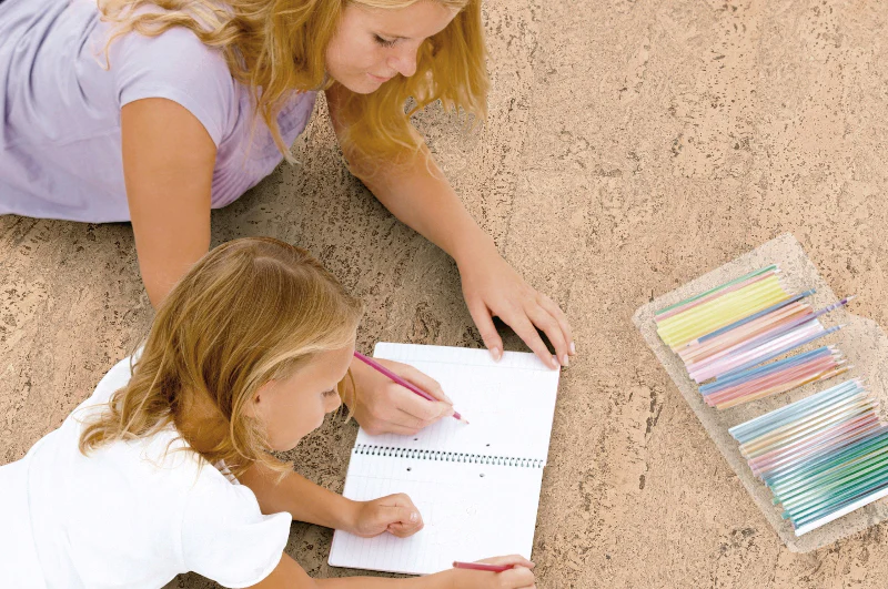 Naturals Cork Floating Floors Primus Sand - Image 2
